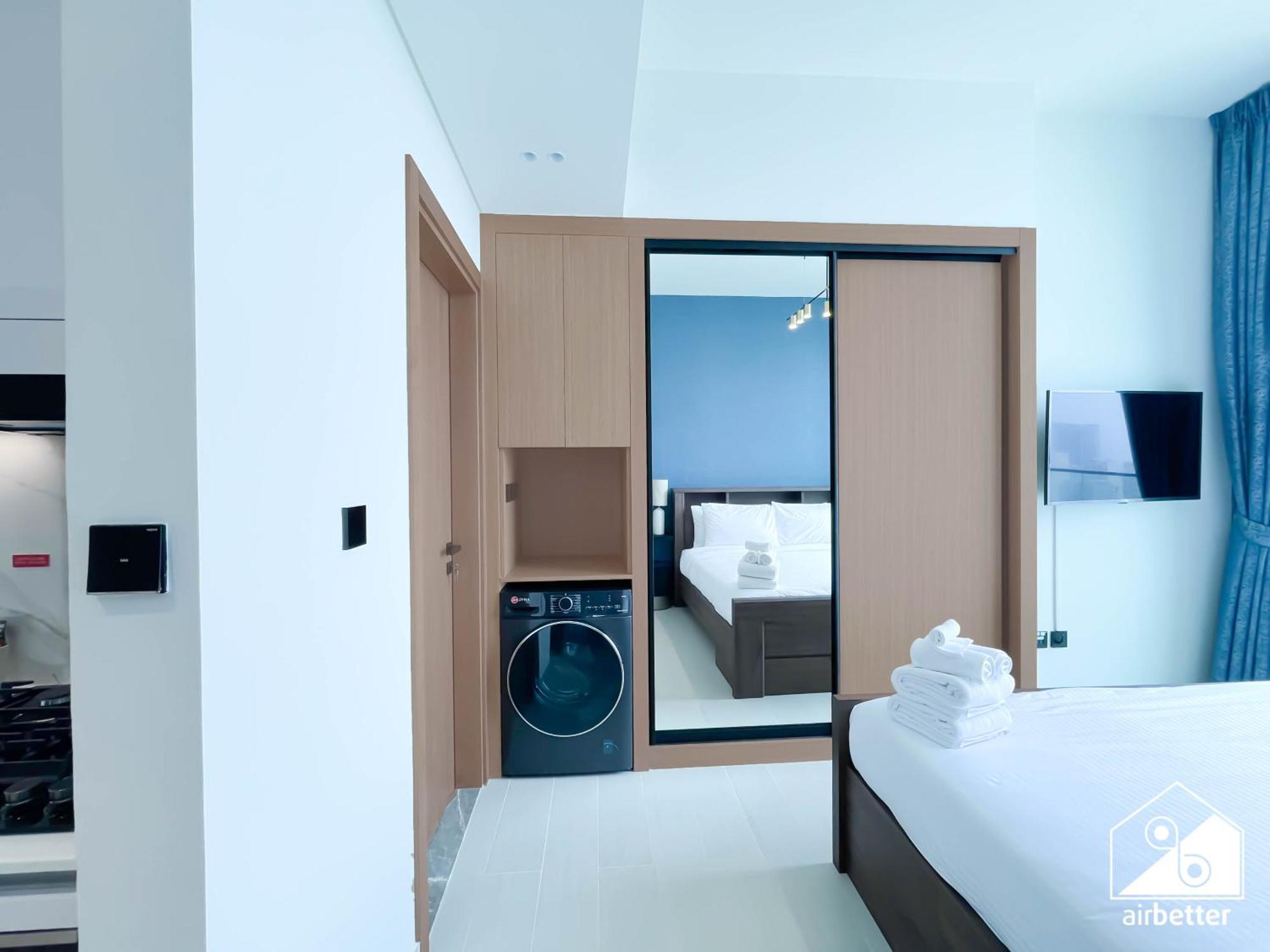 Apartment Modern With Balcony Binghatti Gardenia Jvc *