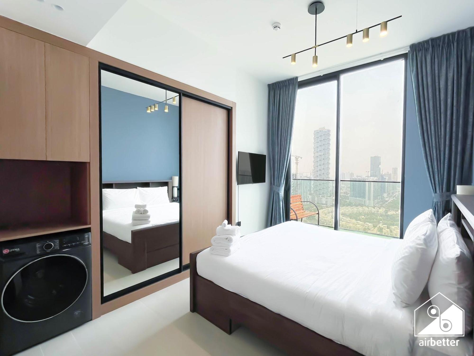 Modern With Balcony Binghatti Gardenia Jvc Apartment