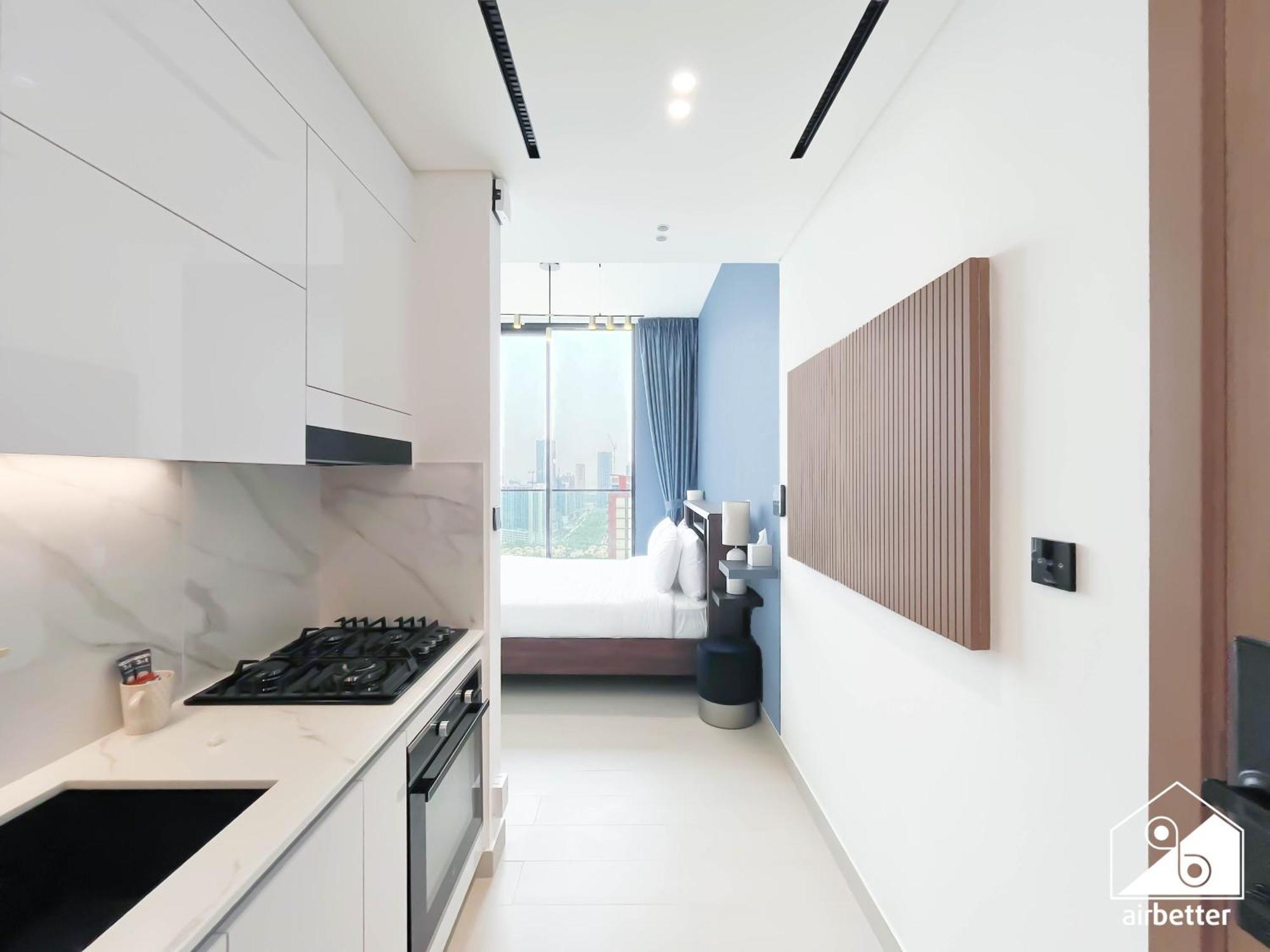 Apartment Modern With Balcony Binghatti Gardenia Jvc Dubai
